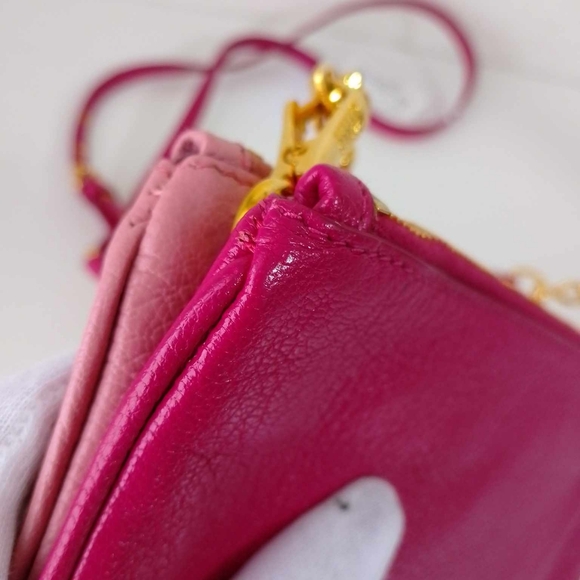 MIU MIU Pink/Fuchsia Duo Bag - Picture 14 of 16